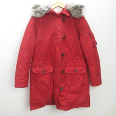 極美品】UNIQLO ユニクロ ウルトラウォームダウンコート レッド XL 