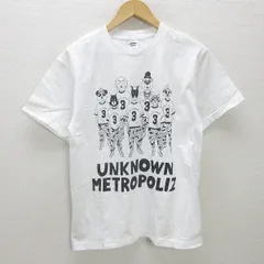 g■三代目 J SOUL BROTHERS from EXILE TRIBE/ UNKNOWN METROPOLIZ Tシャツ【M】白/men's/23【中古】■