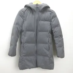 t■ユニクロ/UNIQLO シームレスダウンショートコート■灰【レディースS】LADIES/27【中古】