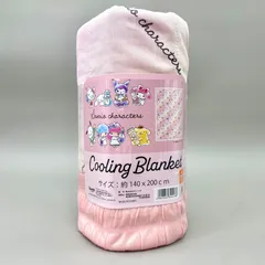 キャラクター冷感ブランケット 140 x 200cm サンリオ ピンク 薄手 春夏向け コストコのサムネイル