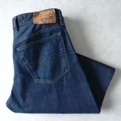 ■古着 DIESEL INDUSTRY ディーゼル WAYKEE ジーンズ デニムパンツ 濃紺 実寸W36L30【L5715】