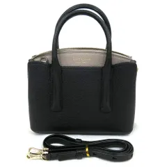 Hn613791  ハンドバッグ ケイトスペード　2Wayバッグ　ハンド/ショルダー　#ブラック×グレー　PVC 中古・美品