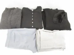  良品 スピック＆スパン ルクールブラン他 ニットジャケット パンツ ジャンパースカート等5点 M 38 F レディース