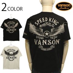 バンソン VANSON ウイング スター Tシャツ ナチュラル XXL 未使用 