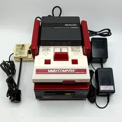 【中古動作品】 ファミコン本体+ディスクシステム すぐに遊べる一式セット ゴムベルト新品交換済 ファミリーコンピュータ Nintendo 任天堂