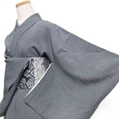 江戸小紋 小紋 身丈155 裄66 作家もの 万筋 斜線 着物 051b - メルカリ