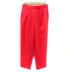 グローバルワーク GLOBAL WORK テーパードパンツ アンクル丈 イージー L テラコッタ /HO7