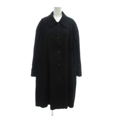 美品 伊製 AGNONA アニオナ ウールコート コクーン 絹 アンゴラ 一枚袖