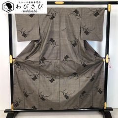 本場大島紬 純泥染 一元7マルキ 花模様 K-5670 - メルカリ