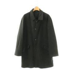 ブルックスブラザーズ BROOKS BROTHERS ステンカラーコート アウター ロング カシミヤ混 M チャコールグレー /DO ■ECD001