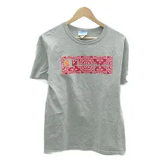 チャンピオン CHAMPION Tシャツ カットソー クルーネック 半袖 プリント S グレー /HO4 ■ECD001