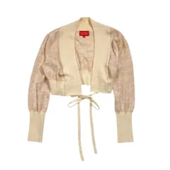 Vivienne Westwood RED LABEL ヴィヴィアンウエストウッド 花柄 ニット ボレロ 2/アイボリー系 レディースのサムネイル