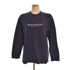 マックレガー マクレガー McGREGOR Tシャツ カットソー 長袖 ロンT L 紺 ネイビー ■ECD001のサムネイル