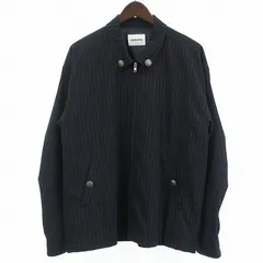 モンキータイム MONKEY TIME アローズ ジャケット ブルゾン ストライプ 紺 ネイビー M