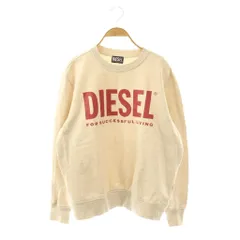 ディーゼル DIESEL トレーナー スウェット プリント M ナチュラル /DF ■GY42