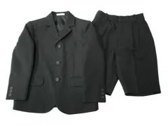 k05250311006　oliver house　120サイズ　黒×グレー　　オールインワンセットアップ　フォーマルスーツ　通年