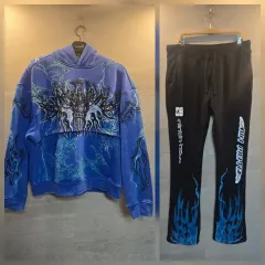 Smoke Rise フーディー Tシャツ + Ninth Hall ジョガーセット