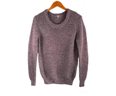 k05250306046　UNIQLO　Mサイズ　Purple　　トップス　ニットorセーター　秋冬