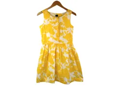 k05250306022　GAP Kids　ＸＬ（12）　黄×白　150サイズ程度　ワンピース or ドレス　ワンピース　春夏