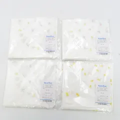 ハンカチ ガーゼハンカチ 日本製 familiar ファミリア ベビー 綿100％ 32.5×32.5cm ホワイト 2枚組×4セット 未使用品