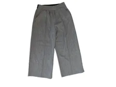 k05250304007　ZARA　6　グレー×白×黒　110サイズ程度　パンツ　その他パンツ　秋冬