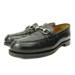 ジャランスリワヤ Jalan Sriwijaya BLACK CALF ブラックカーフ ホースビット ローファー シューズ レザー 7 26.0cm 黒 ブラック 98976 0309のサムネイル