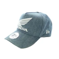 ニューエラ NEW ERA × HONDA ホンダ WASHED DENIM CAP キャップ デニム ロゴ インディゴ タグ付き ■GY01 /RI ■OS