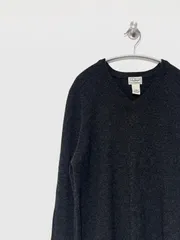 【L.L.Bean】90-00s Vネックニット M セーター エルエルビーン llbean 古着