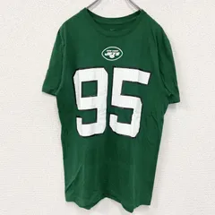 古着 used　NIKE ナイキ　NFL　NEW YORK JETS　半袖プリントTシャツ　95　緑　グリーン　Mサイズ