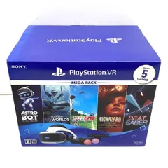 【中古】ｹﾞｰﾑOP）【動作確認済/ダウンロードソフト期限切れ】SONY Playstation VR MEGA PACK CUHJ-16010 PSVR[95][240095303864]のサムネイル