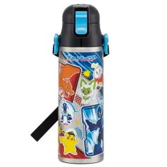 新品 スケーター(Skater) 子供用 ステンレス 水筒 直飲み 580ml ポケモン 24 保冷専用 waterbottle スポーツボトル かわいいキッズ 子供 こども 水瓶 SDC6N-A