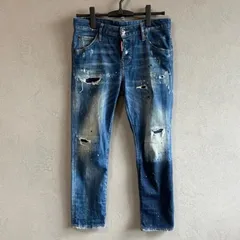 DSQUARED2　　ダメージペイントデニム34