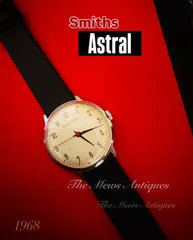 1968年製 Smiths Astral Slimline｜Cal.400 17石｜耐震機構 | 英国チェルトナム製｜整備済み｜美品のサムネイル
