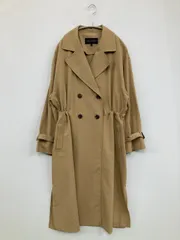 URBAN RESEARCH アーバンリサーチ トレンチコート 38 ベージュ 無地 ロング丈 フードなし