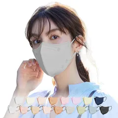 【新品】 [OKUYOSHI] 3D立体マスク 息しやすい 52枚 冷感マスク 小顔マスク ノースワイヤー入り 崩れにくい 不織布 使い捨て 三層構造 立体 高機能 おしゃれ 耳が痛くならない 肌に優しい 0のサムネイル
