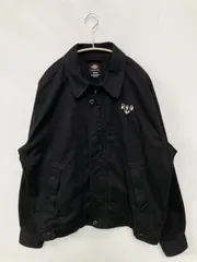 Dickies ディッキーズ ブルゾン M ブラック コットン 無地 ミドル丈 フードなし ジップアップ