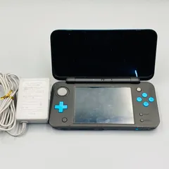【動作確認済み】【初期化済み】任天堂 Newニンテンドー2DS LL JAN-001 ブラック×ターコイズ  FB7