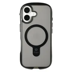 【新品】 iFace MagSafe 対応 Look in Clear Hybrid iPhone 17 ケース MagSynq(ブラック/フロスト)【アイフォン17 クリアケース アイフェイス 透明 スマホケース 耐衝撃 カバー マグネット搭載 マグセー 1