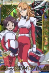 【中古】ガンダムトライエイジ EB1-090[P]：ラス・ウィンスレット＆風花・アジャー