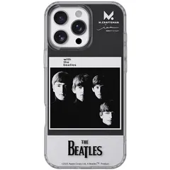 【新品】 iPhone 16 Pro 用 ケース｜The Beatles「ウィズ・ザ・ビートルズ」記念デザイン｜二重プリント｜黄ばみ防止 クリアケース｜MagSafe対応 1