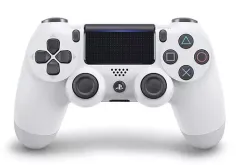 【中古】PS4ハード ワイヤレスコントローラDUALSHOCK4 グレイシャー・ホワイト