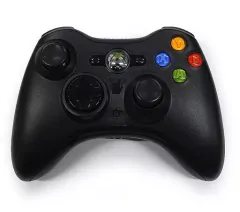【中古】XBOX360ハード ワイヤレスコントローラー リキッドブラック