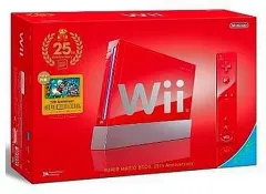 【中古】Wiiハード Wii本体 レッド スーパーマリオ25周年仕様