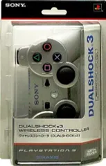 【中古】PS3ハード ワイヤレスコントローラDUALSHOCK3 サテンシルバー