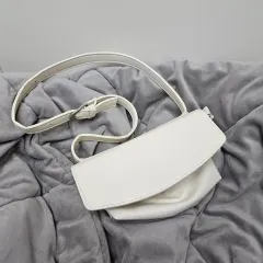 ミニバック 白 アイボリー ショルダーバッグ クロスバック レディースバッグ