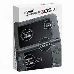 【中古】ニンテンドー3DSハード Newニンテンドー3DSLL本体 メタリックブラック