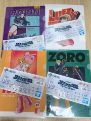 ONE PIECE 未来島エッグヘッドb一番くじ クージー 下位賞 まとめ k賞 クリアファイル