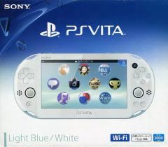 PSVITA 2000 本体 ライトブルーホワイト ほぼ新品 6252 - メルカリ
