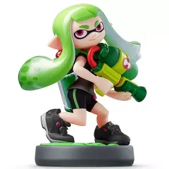 【中古】amiibo amiibo ガール ライムグリーン(スプラトゥーンシリーズ)
