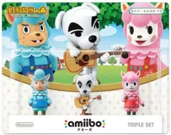 【中古】amiibo amiibo トリプルセット(カイゾー/とたけけ/リサ どうぶつの森シリーズ)